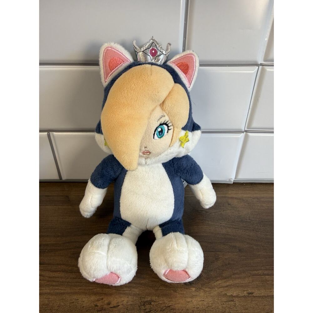 Super Mario 3D World Nintendo 9" Rare Cat Rosalina Plush Doll 2015